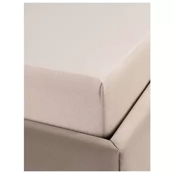 простыня на резинке PRIME PRIVE Смоген 180х200х30см вареный хлопок бежевая, арт.1022.02370