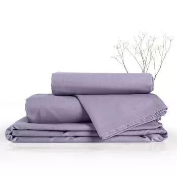 простыня VEROSSA Melange 180х215см диагональ ирис, арт.779227