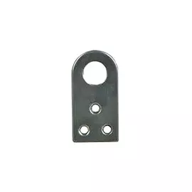 проушина прямая, цинк, 30х70 мм