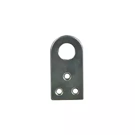 проушина прямая, цинк, 40х90 мм