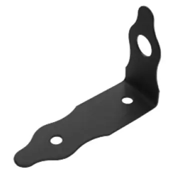 проушина угловая 145х100х50мм черная