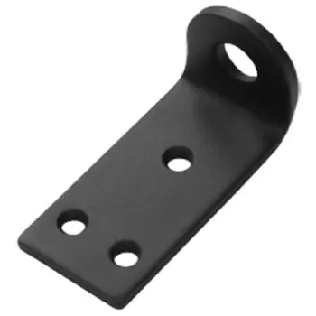 проушина усиленная 80х45х40мм угловая черная