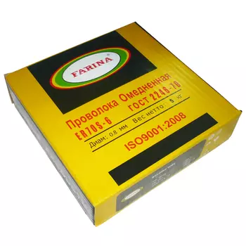 проволока сварочная омедненная 0,8мм 5кг