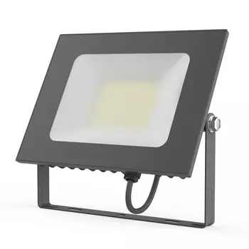 прожектор GAUSS Basic LED 70Вт 6300Лм 6500K 240В IP65 графитовый