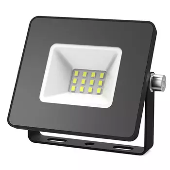 прожектор GAUSS Elementary 10Вт LED 850Лм 6500К 240В IP65 черный