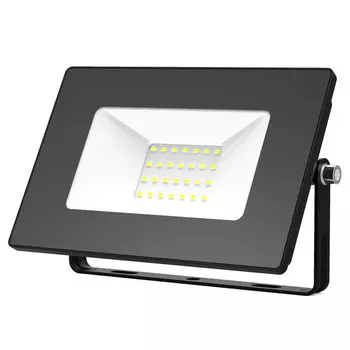 прожектор GAUSS Elementary 30Вт LED 2700Лм 6500К 240В IP65 черный