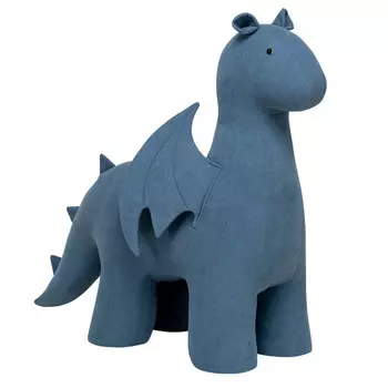 пуф Leset Dragon 500х1300х970мм синий
