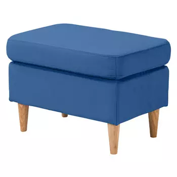 пуф Нильс 600х400х440мм велюр Velutto 26 темно-синий