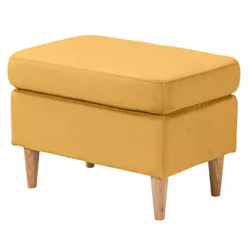 пуф Нильс 600х400х440мм велюр Velutto 56 желтый
