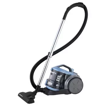 пылесос Kraft KF-KVC 169 HP 2400/420Вт контейнер 3л голубой/серый