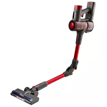 пылесос вертикальный BUFETT MVC 385A 320Вт 0,6л склад.трубка черный/красный