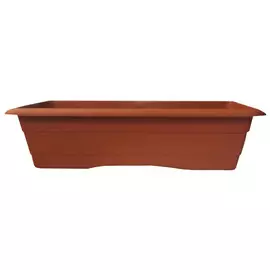 ящик балконный 48х21х17см пластик терракот