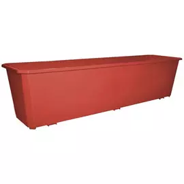 ящик балконный Basil 60см пластик терракотовый
