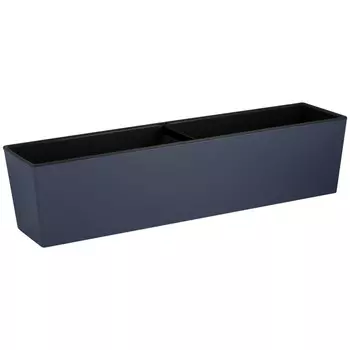 ящик балконный InGreen London Cube 60см пластик серый