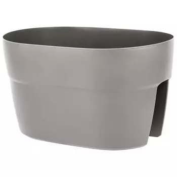 ящик балконный Villa de Fiori 40см 12л с фиксаторами французский платан