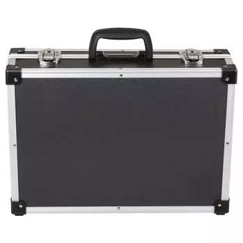 ящик для инструмента FIT IT 430х310х120мм пластиковый усиленный алюминием черный