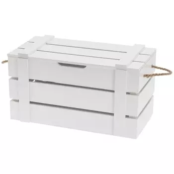 ящик с крышкой KOOPMAN 180х180х343мм белый МДФ