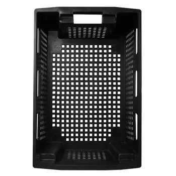 ящик универсальный 60х40х20см 48л черный пластик