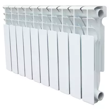 радиатор алюминиевый секционный Lontek 10 секций