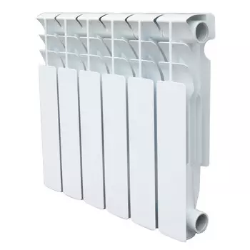 радиатор алюминиевый секционный Lontek 6 секций