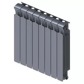 радиатор биметаллический RIFAR Monolit Титан 3/4" 500 8 секций