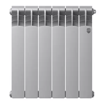 радиатор биметаллический ROYAL THERMO Revolution B 500 серый 6 секций