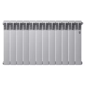 радиатор биметаллический ROYAL THERMO Revolution B 500 серый 12 секций