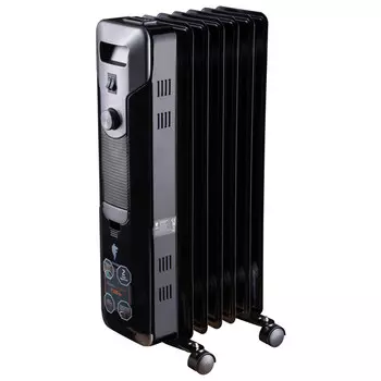 радиатор масляный LEONORD LE-1907 1500Вт 7 секций черный