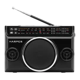 радиоприемник HARPER HRS-640 USB/SD/AUX черный