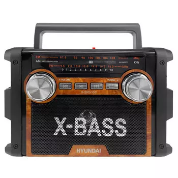 радиоприемник HYUNDAI H-SRS103 USB SD/microSD черный