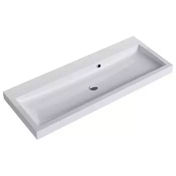 раковина Aqwella Infinity 100 см искуственный камень