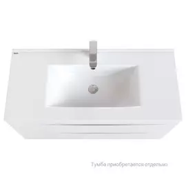 раковина для тумбы IDDIS Oxford 100см белый