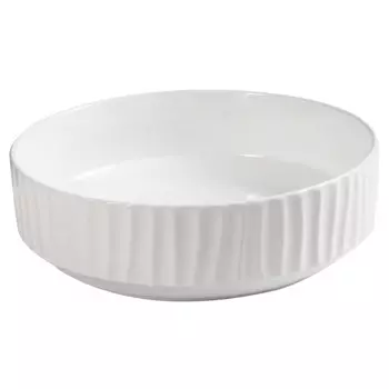 раковина накладная VITARTA Attica 40х40х12см круглая белая