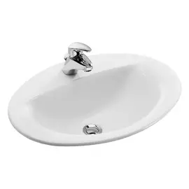 раковина встраиваемая JACOB DELAFON Patio 56см овал белая