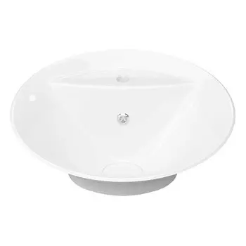 раковина накладная КЕРАМИН Трино/Артвин 55см овал белая