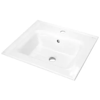 раковина накладная КЕРАМИН Женева 50см квадратная