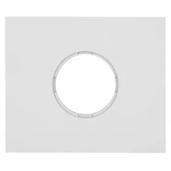 рамка 1 пост BIRONI Шедель Бриз белый матовый