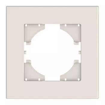 рамка 1 пост GUSI City бежевый