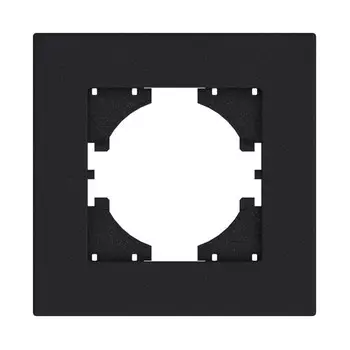 рамка 1 пост GUSI City графит