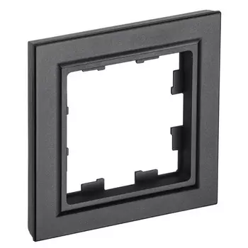 рамка 1 пост IEK BRITE черный