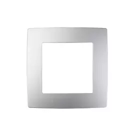 рамка 1 пост ЭРА серия 12 алюминий