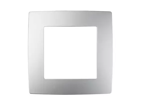 рамка 1 пост ЭРА серия 12 алюминий