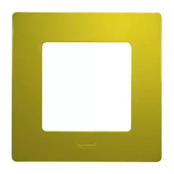 рамка 1 пост LEGRAND Etika зеленый папоротник