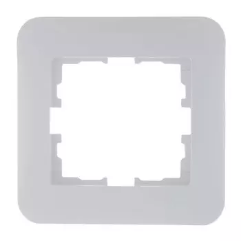 рамка 1 пост LEZARD Karina Life горизонтальная белый