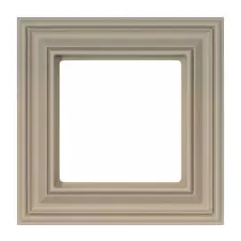 рамка 1 пост LIREGUS Retro матовый крем