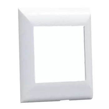 рамка 1 пост MUTLUSAN для розетки в кабель-канал белый