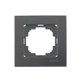 рамка 1 пост NILSON Touran антрацит