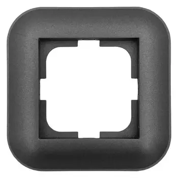 рамка 1 пост OVIVO Loft дымчатый