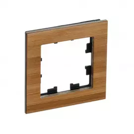 рамка 1 пост SCHNEIDER ELECTRIC Atlasdesign Nature дерево бамбук