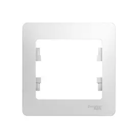 рамка 1 пост SCHNEIDER ELECTRIC Glossa белый